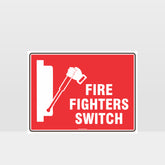 Custom Metal Sign,Firefighters Switch Sign